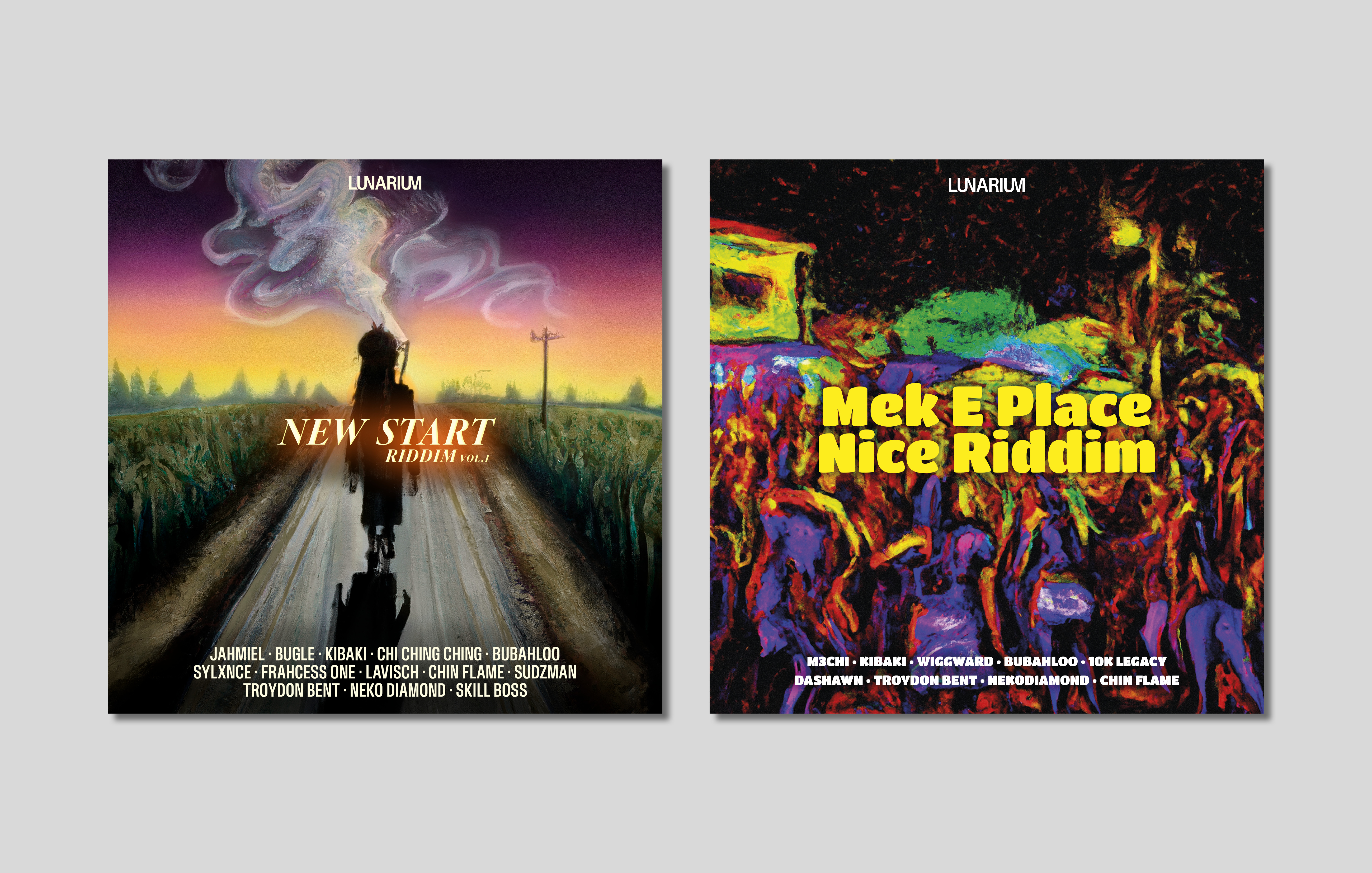 Lunarium Music Production | Album Covers | 2025